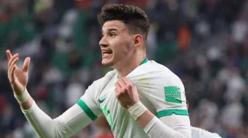 هدف عالمي.. عبدالله الحمدان يعلق على أولى بصماته الآسيوية بقميص النصر السعودي